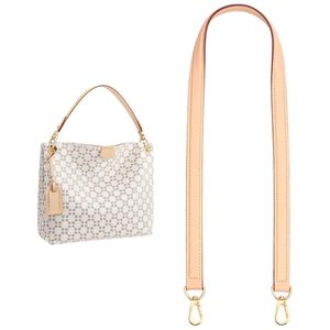 lot 3543 image: jiesinlov Vachetta Leather Strap Replacement Crossbody Strap