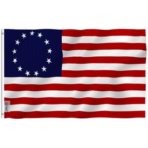 lot 3545 image: Anley Fly Breeze Betsy Ross Flag 3x5 ft - Vivid Color, Fadeproof, Canvas