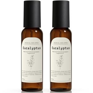lot 3576 image: Eucalyptus Fragrance Room Spray, Long-Lasting Air Freshener, 2 x 4.06 fl oz