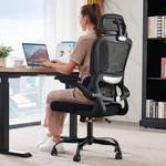 TRALT Office Chair Ergonomic Desk Chair, 330 LBS Home Mesh Office Desk Chairs with Wheels, Comfortable Gaming Chairs (1, Black)