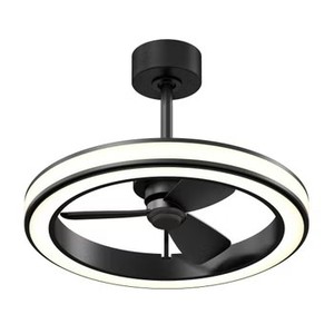 lot 504 image: $160 Artika Edwin 23 LED Chandelier Ceiling Fan