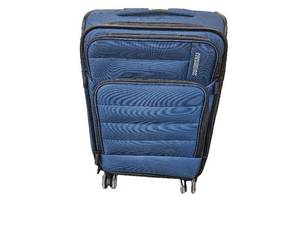 lot 546 image: $130 American Tourister 4 KIX 2.0 Expandable Softside Luggage with Spinner Wheels, 24 SPINNER, Carry On