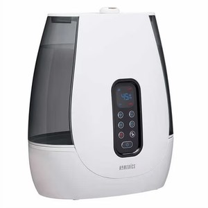 lot 555 image: $139 Homedics Total Comfort Ultrasonic Humidifier - White - Coverage Area 20 sq ft