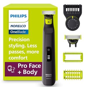 lot 1015 image: Philips Norelco OneBlade Pro 360 Face  Body Trimmer and Shaver