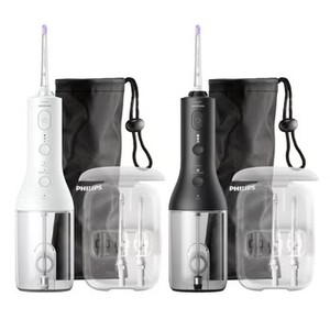 lot 1031 image: $130 Philips Sonicare Cordless Rechargeable Power Water Flosser, 2-pack