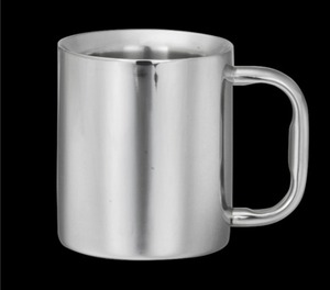 lot 3031 image: Steelite 7600CV033 8 oz Creations Mug - Stainless Steel