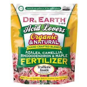 lot 3072 image: Dr. Earth Acid Lovers Organic Granules Plant Food 4 lb