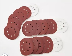 lot 3080 image: Lot of 2, EMPOWER 18-Piece 5-Inch Orbital Sanding PaperSet (Model OSD-SP)