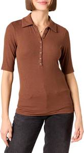 lot 3105 image: Womens Fine Rib shirt Brown Size 3XL