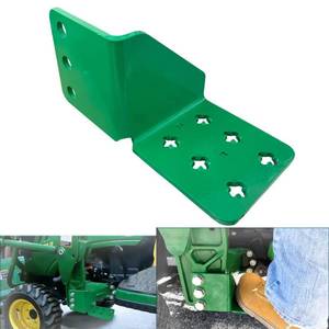 lot 1941 image: SUONE Bolt On 6 Tractor Driver Step,Widening The Pedal Compatible with John D-eere 120 1023E 1025R 1026R