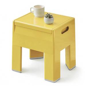 lot 1967 image: Permory Colorful ABS Plastic Nightstand Detachable Storage Side Table Stool
