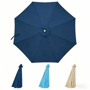 lot 1984 image: D&ONEHOS 10ft Cantilever Umbrella Replacement Canopy for 8 Ribs, Outdoor Offset Cantilever Umbrella Replacement Top Fit 10FT 8 Ribs, Canopy Top Only