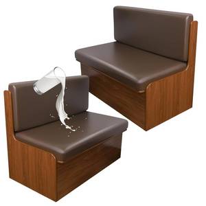 lot 2000 image: FUANGUI RV Dinette Cushion Covers, Waterproof PU Leather Stretch Camper Booth Seats Replacement RV Cushion Covers Washable Sofa Furniture Protector