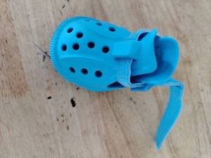 lot 2005 image: Jzxoiva blue dog shoes size 6, 4 pack