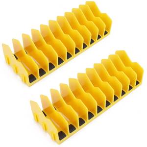 lot 2041 image: HURRICANE 2-Pack Plier Organizer Rack, 20-Slot Tool Box Organizer with Non-Slip Base, Extendable Drawer Storage for Pliers, Cutters & Hand Tools, Fits 3 High Drawers, Toolboxes and Workbenches