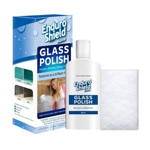 lot 2042 image: EnduroShield Shower Door Glass Polish & Hard Water Stain Remover 7.4 oz
