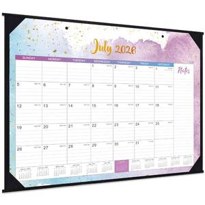 lot 2070 image: 2026-2027 Desk Calendar 22 x 17, Jul 2026 - Dec 2027, Desk Calendar Large