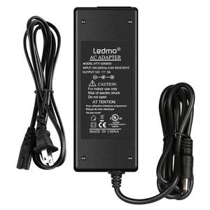 lot 2362 image: LEDMO Power Supply 12V 5A 60W Max UL-Listed Transformers LED Adapter