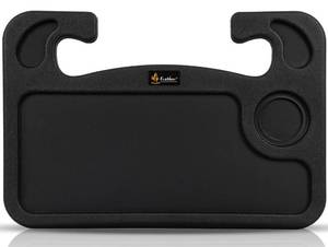 lot 2368 image: EcoNour Car Tray for Laptop Mount with Pen Holder  Food Tray for Eating with Drinks Holder