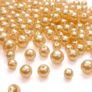 lot 2386 image: GLBYUNN Pearl Beads for Jewelry Making Fake Pearls with Holes for Crafts