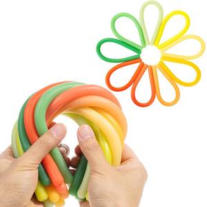 lot 2454 image: Mr. Pen- Monkey Noodle Fidget Toy, 9 Pack, Colorful