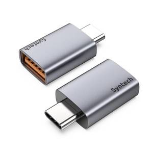 lot 2466 image: Syntech USB C to USB Adapter 2-Pack, 10Gbps Type C Male to USB 3.2 Female