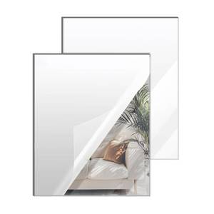 lot 3724 image: Silver Mirror Acrylic Sheets �� 2 Pack, 12x16Inches, 18 Inch Thick, Reflective Mirror Acrylic Ideal for Laser Cutting, DIY Crafts, and Home Decorations (30x40cm)