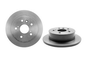lot 3749 image: Brembo 08.A108.11 UV Coated solid Rear Brake Rotor LEXUSTOYOTA OE# 4243133100