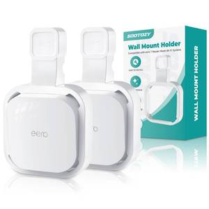 lot 4234 image: Wall Mount Holder for eero 7 Router Mesh Wi-Fi System �� No Messy Wires, Space-Saving Outlet Wall Mount Holder for eero 7 Extender, Stand Bracket for eero 7 (2 Pack)