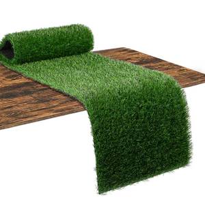 lot 4245 image: XLX TURF Green Artificial Grass Table Runner 12x36 Golf Party Decorations