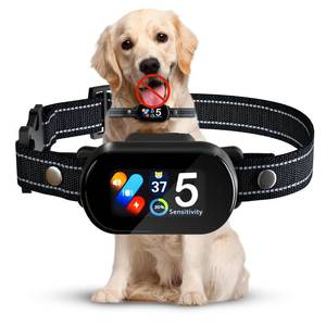 lot 4248 image: Smart Dog Bark Collar for Small Medium Large Dogs, Rechargeable Ultra-Light Anti Barking Collar with 5 Adjustable Sensitivity,Bark Stop Device,Beep Vibration Modes,IP67 Waterproof