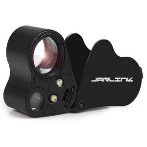 lot 4279 image: JARLINK 30X 60X Illuminated Jewelers Loupe Magnifier