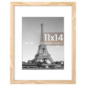 lot 4290 image: upsimples 11x14 Picture Frame, Wall Decor Photo Frames, Natural Style 1 Pcs