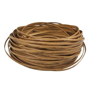 lot 4293 image: Feyart 40m131ft 7mm Light Wood Wicker Repair Kit, PE Rattan Repair Kit for Wicker Chair Fixing, Patio Furniture Repair