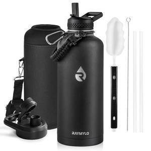 lot 5633 image: RAYMYLO Insulated Water Bottle 87 oz, Triple Wall Vacuum Stainless Steel