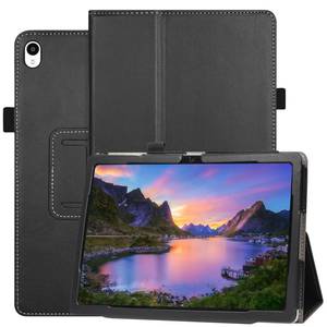 lot 6010 image: JKhandy Case for Onn. 10.1 Inch Tablet Gen 4 Model100135925 2024 Release - Folio PU Leather Stand Cover with Pencil Holder, Black
