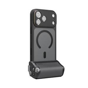 lot 6084 image: SmallRig FilMov Photography GripPhone Case Kit for iPhone 17 Pro Max, Ergonomic Grip with Shutter & Zoom, Built 3400mAh Battery Wireless Remote, Phone Creator Kit for Filmmaking, Selfie, YouTube-5554