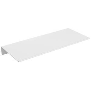 lot 6098 image: Danpoo 8 inch White Small Floating Shelf for Wall Organizer & Storage, Mini Display Shelf, Metal Wall Shelf for Bathroom, Living Room, Kitchen, Bedroom