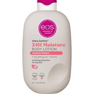 lot 6111 image: eos Shea Better Body Lotion- Coconut Waters, Natural Shea Butter, 16 fl oz