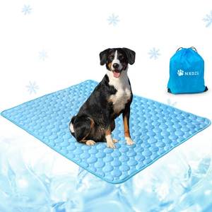 lot 7207 image: NXDZI Dog Cooling Mat for Dogs, Pet Cooling Pad Bed for Dog Easy Washable for All Types of Pets and Perfect for Both Indoor and Outdoor Use, Including Car Seats 59 x 40