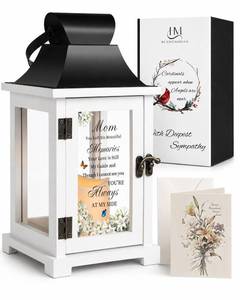 lot 7214 image: HugMemories Memorial Lantern for Loss of Mother Sympathy Gifts Loss of Mom