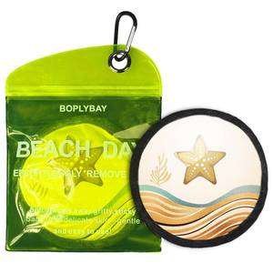 lot 8061 image: Natural Sand Remover Pouch for Beach �� Talc-Free, Hypoallergenic, Fragrance-Free  Waterless Sand Cleaner for Feet, Pets, Towels, Swimsuits  Compact Reusable Travel Gift for Women & Kids