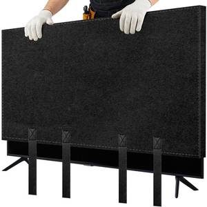 lot 8070 image: TV Cover for Moving, Fits to 50- 55 Flat Screen TV Moving Cover, Dustproof Felt TV Screen Covers, Anti-Scratch TV Bags for Moving with Bottom Strap for House Moving, Home Renovation