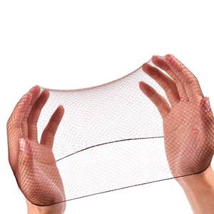 lot 8071 image: Hair Net 100 Pcs, Smilco 22 Inches Hair Nets Elasticity Invisible Elastic Mesh for Food Services, Ballet Bun, Sleeping, Women and Wig (100,Brown)