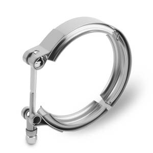 lot 8089 image: 3.5 Inch V Band Clamp,Stainless Steel Automotive Replacement Exhaust Clamps with T-Bolt for Turbo Downpipes,Exhaust Systems,Quick Release V-Band Bolt Clamp for Most Vehicles (3.5 Inches)