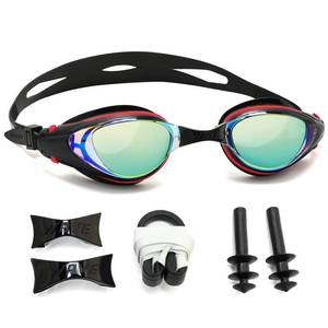 lot 8094 image: Nearsighted Swim Goggles, Shortsighted Optical Swimming Goggles No Leaking Anti Fog UV Protection for Adult Men Women