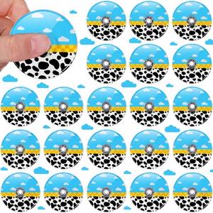 lot 8104 image: Sotiff 24 Pcs Cartoon Story Fidget Spinners Bulk, Mini Cartoon Fidget Toys