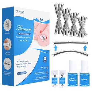 lot 8135 image: 3x Stronger Force Ingrown Toenail Treatment Corrector for Toenail Relief