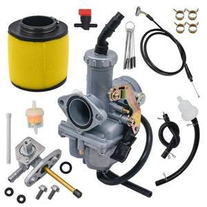 lot 8168 image: Partman 16100-HN6-003 Carburetor Compatible with Honda TRX250EX TRX 250EX Sportrax 250 2001-2008 with Throttle Cab Air Filter