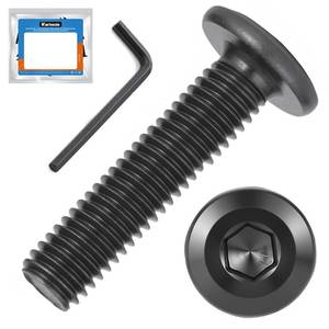 lot 8175 image: M6 x 35mm Flat Head Socket Cap Screws, 25 Pcs M6 Bolts 304 SS